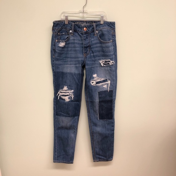 American Eagle TomGirl Jeans | Size 4 Regular - Picture 4 of 8